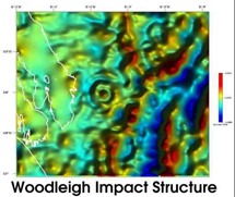 Woodleigh image courtesy of Geological Survey of Western Australia